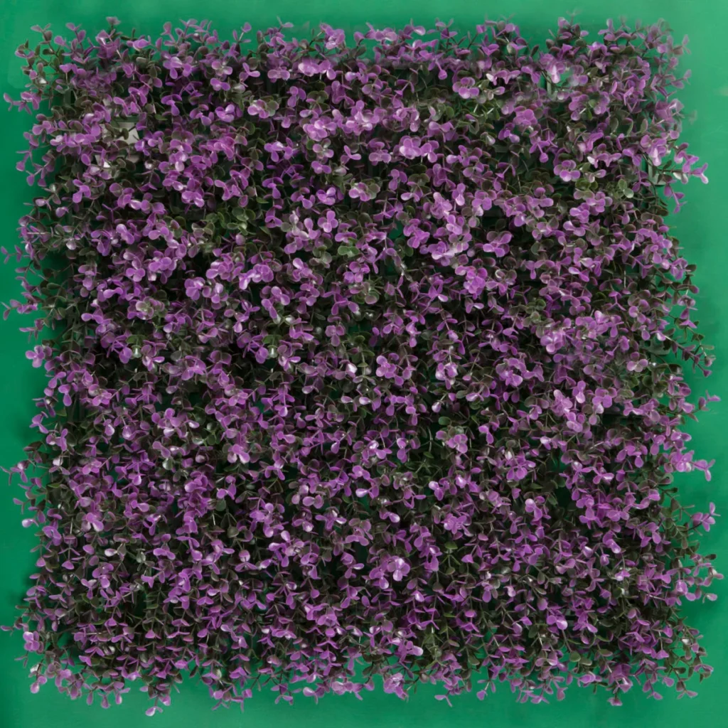 Follaje sintético Modelo Arrayan morado