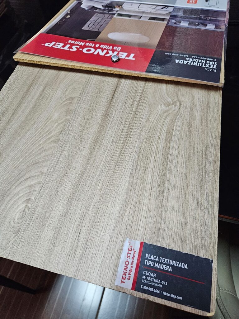 Placa Texturizada Tipo Madera - Cedar