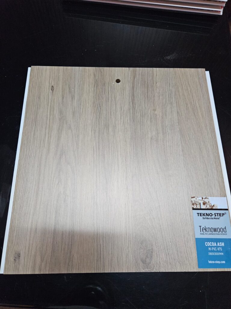 Panel Liso de PVC - Cocoa ash