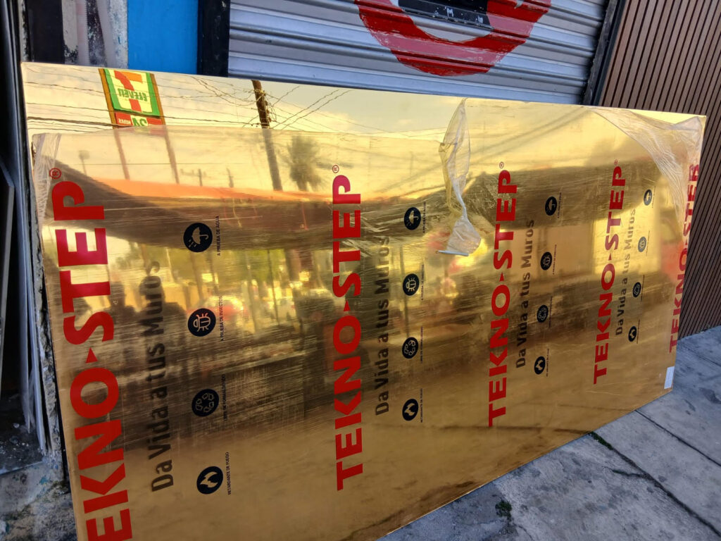 PVC Espejo Dorado