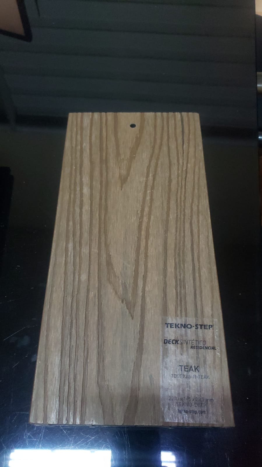 Deck sintético - Teak